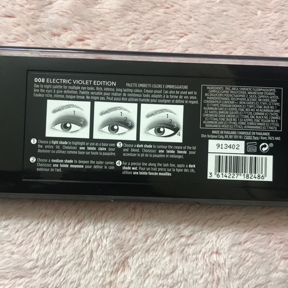 Rimmel electric violet edition eye palette - Picture 2 of 3